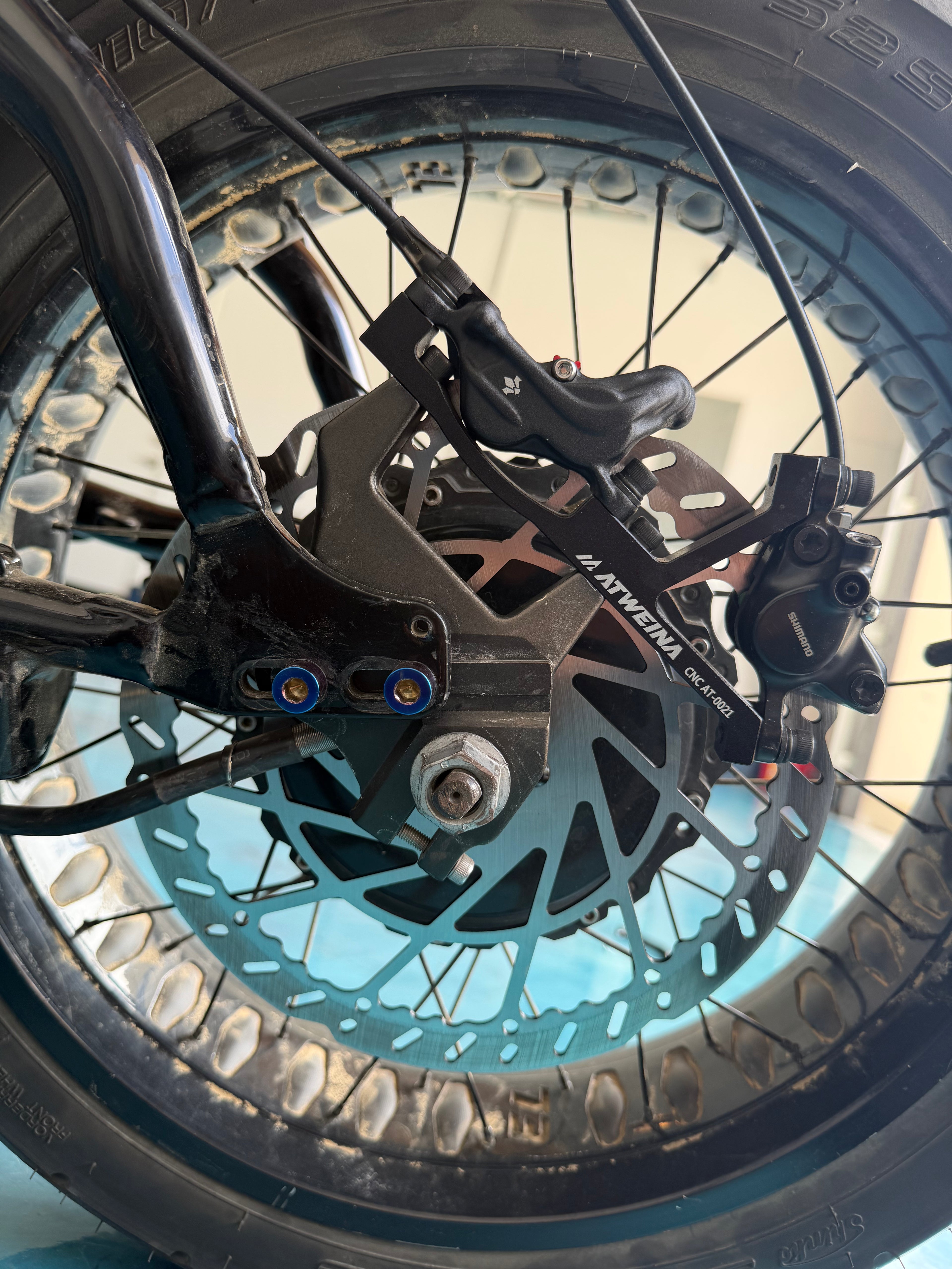 CMT MX pegs + Footbrake kit (Super73)